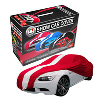 Autotecnica BMW 3 Series Sedan Indoor Show Car Cover Red 2-196R