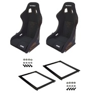 Autotecnica Holden Commodore VN Fixed Back Sports Seat & Rails Combo