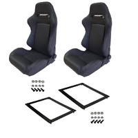 Autotecnica Holden Commodore VN Retro Race Sports Seat & Rails Combo