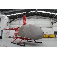 Aviotecnica R44-R66 Helicopter Forward Half Airframe Cockpit And Rear Door Protection Outdoor Cover CRAFT2
